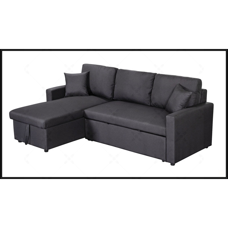 Canapé-lit modulaire réversible avec méridienne Sorrelle