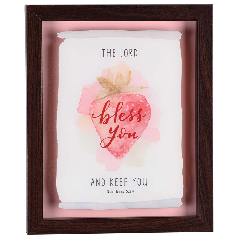 Art encadré «The Lord Bless You & Keep You»