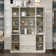 3 Drawer Display Case Curio Cabinet With Glass Doors