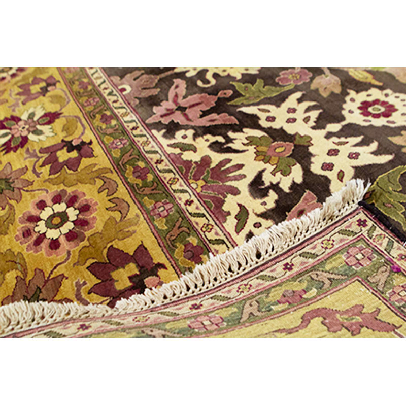 Mahajaran Hand Woven Wool Oriental Area Rug