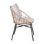 Chaise de patio moderne avec coussins Harleysville-1973885482