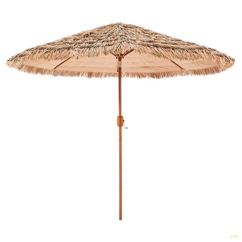 Parasol de patio en chaume 9 pi Tiki Umbrella
