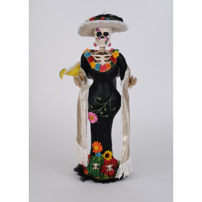 Fiesta Flores Skeleton