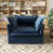 Blue Chenille