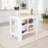 Courson Kitchen Island 2-Tier Shelf 40" Width And Large Work-2080873029-2080873082
