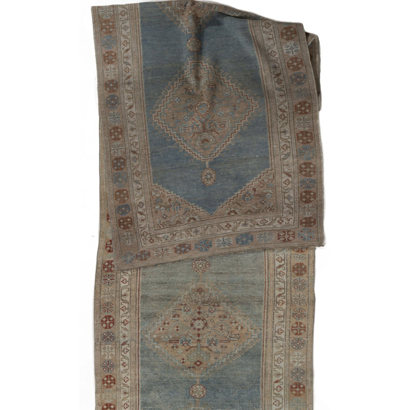 One-of-a-Kind 3'2 X 15'1 Hand Knotted Area Rug