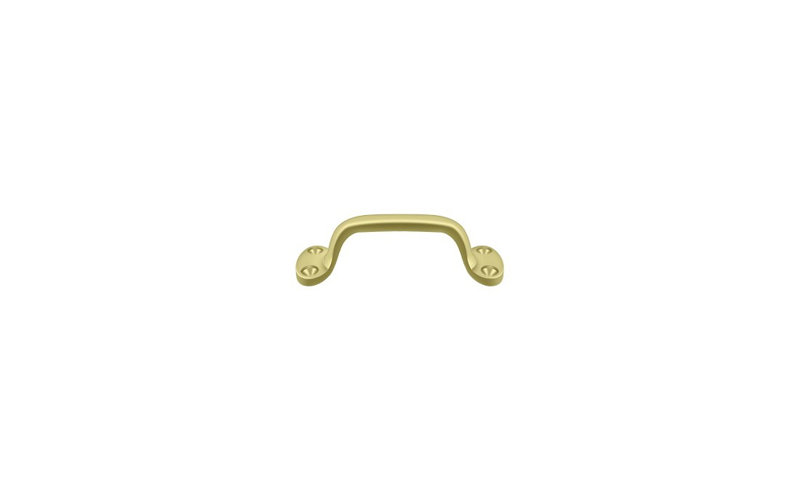 Arch Pull, Polished Brass