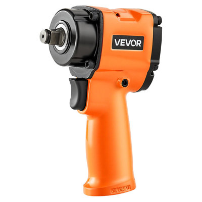 1/2-Inch Air Impact Wrench, Up To 738 Ft-Lbs Nut-Busting Torque, Stubby Size And Lightweight Pneumatic Impact Gun For Auto Repairs And Maintenance