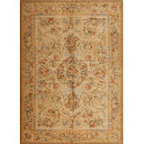 Savonnerie One-of-a-Kind 10' X 14' Hand Knotted Area Rug