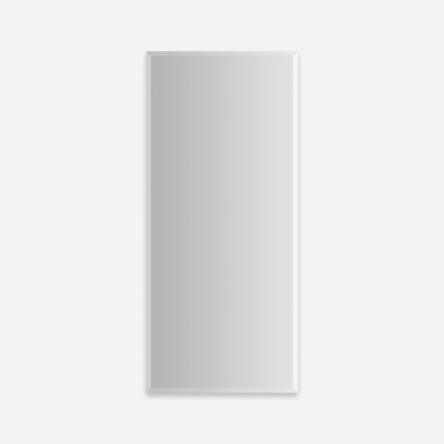 M Series Reserve Surface Mount or Recessed Frameless 1 Door Medicine Cabinet with Adjustable Shelves and Lighting and Electrical Outlet