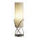 Internal Table Lamp - Chrome, White Linen Shade, Dimmer Switch