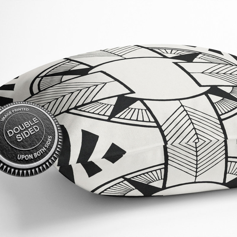 Ornament Vol.1 by Samuel De Mesquita Scatter Cushion with Filling, 40cm H x 40cm W x 15cm D