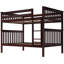Lit superposé standard en bois massif Straton par Harriet Bee-538768698-538768702