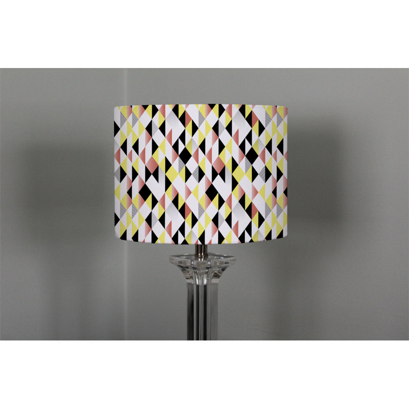 Cotton Drum Lamp Shade ( Uno ), 25cm H x 40cm W x 40cm D