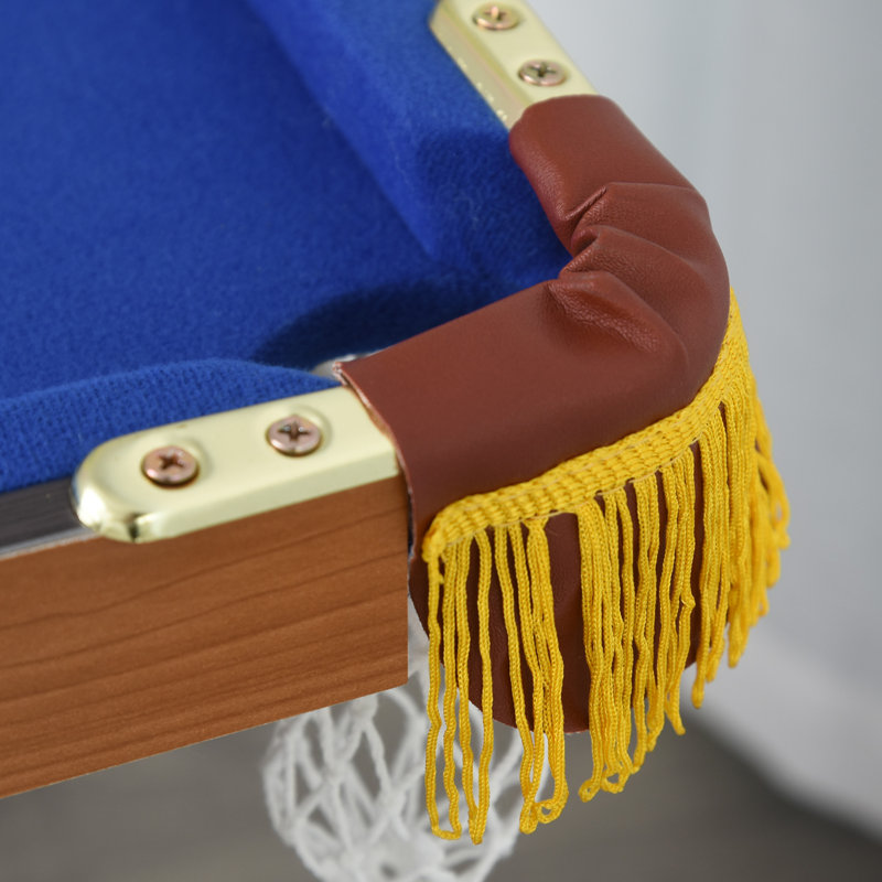 Soozier Pool Table with Leg Levelers