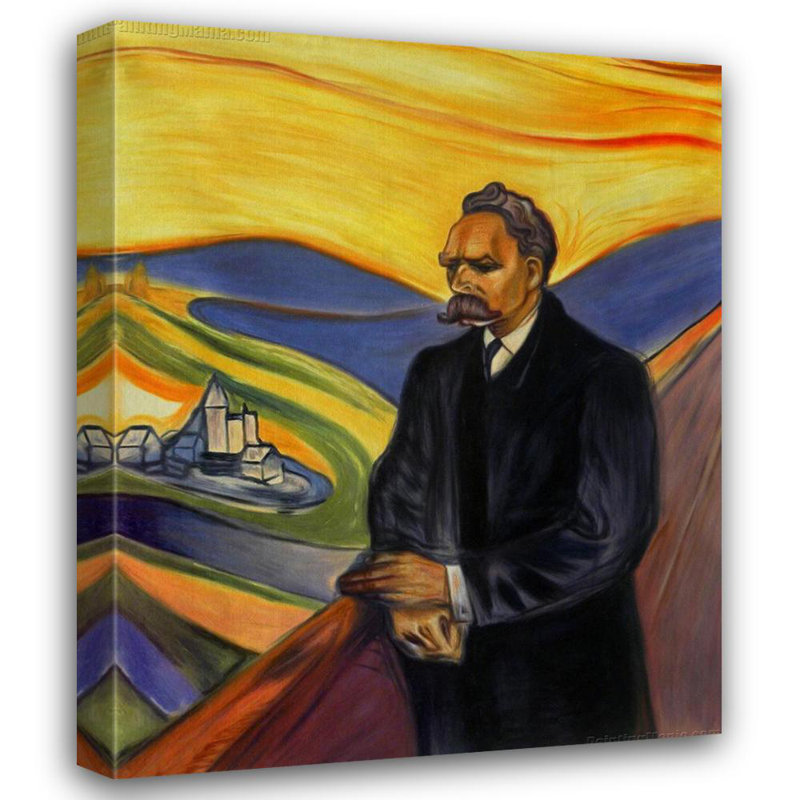Frederic Nietzsche, H 18 po x l 14 po