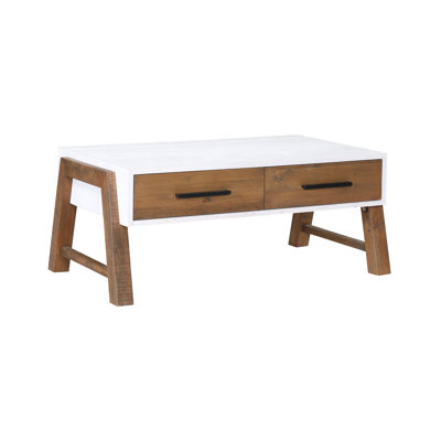 Sutere Solid Wood Four Leg Coffee Table