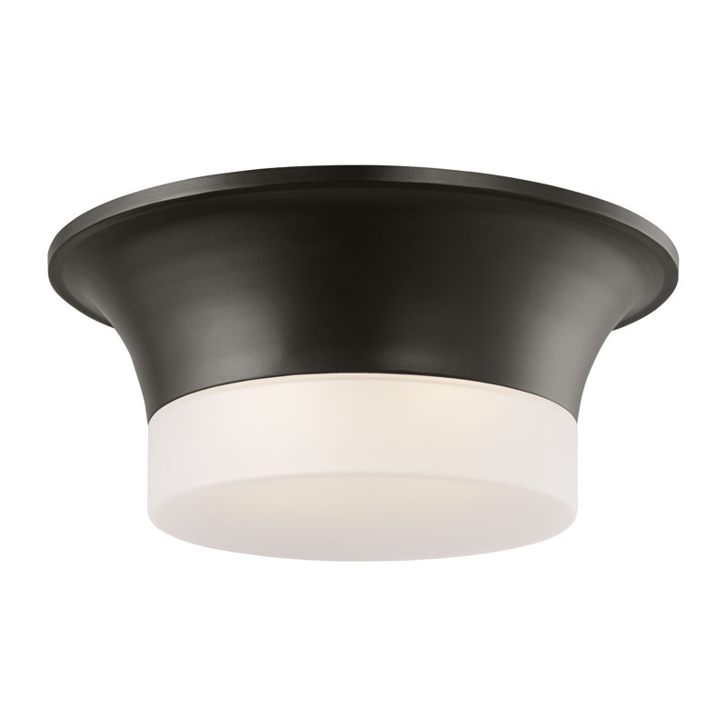 Dartmore 2 - Light Flush Mount, Aged Iron