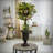 18'' Artificial Flowering Topiary in Urn
