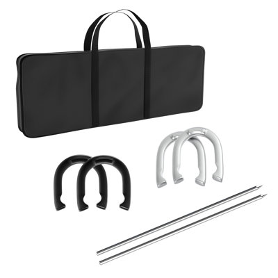 Professional Horseshoes Set with Carrying Case