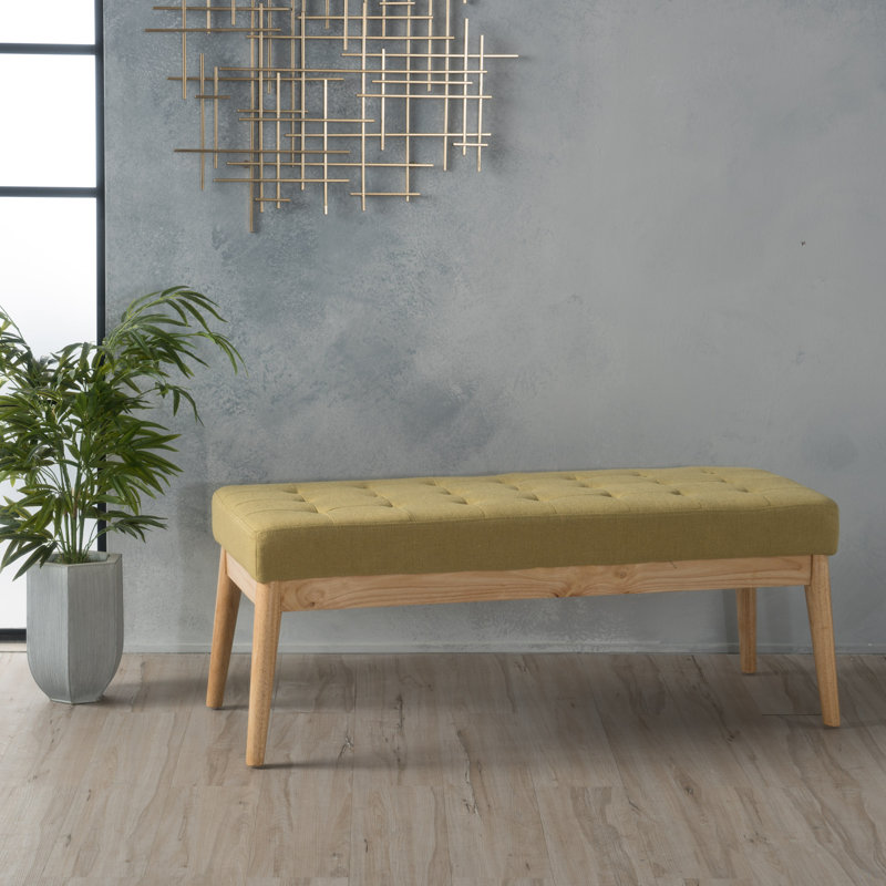 Banc repose-pieds, Jaune