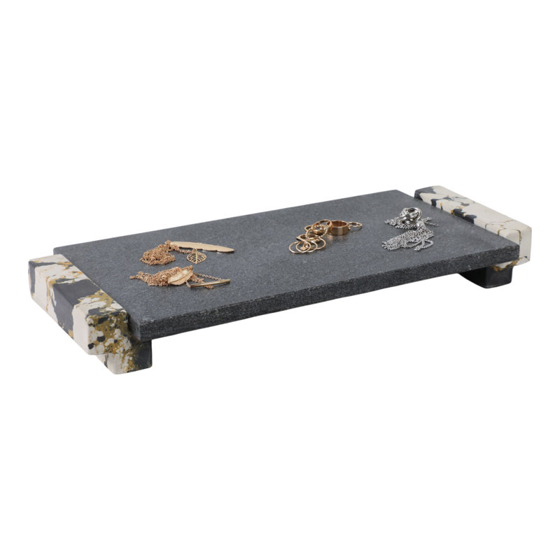 Brayden Studio® 18" Calhoun Marble Tray
