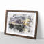 Sydney Harbour Bridge Australia - Picture Frame Painting Print-56855180-56855177