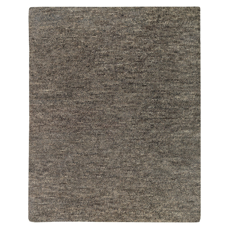 Sprouts Wool Area Rug in Beige/Brown/Neutral, Rectangle 3' x 5'