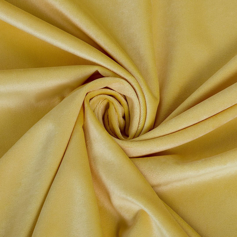 Luxury Matte Velvet Tablecloth, 62 Yellow, 120" L x 52" W