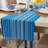 Striped 100% Cotton Table Runner