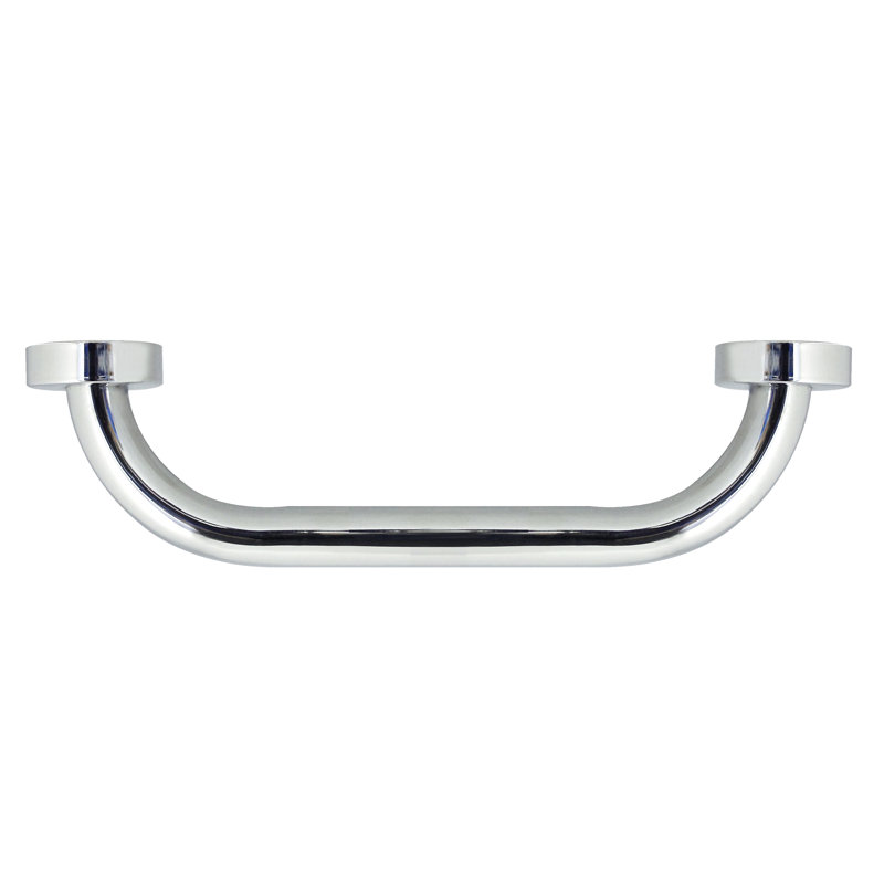 Barre d'appui murale en acier inoxydable, Chrome poli, 16 po