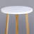 Aesthetic Tripod Round Side Table With Solid American Hardwood Legs-1354537192