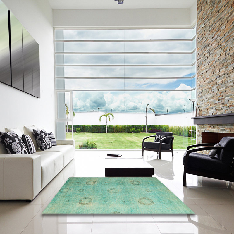 Tapis abstrait et moderne 5195, Carré 3 pi