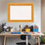 Tableau Sierra en bois doré, tableau d'affichage en liège blanc, tableau d'organisation, tableau d'affichage-1055131060-1055131064