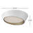 Ackman Thalliard Steel Flush Mount-1059338361