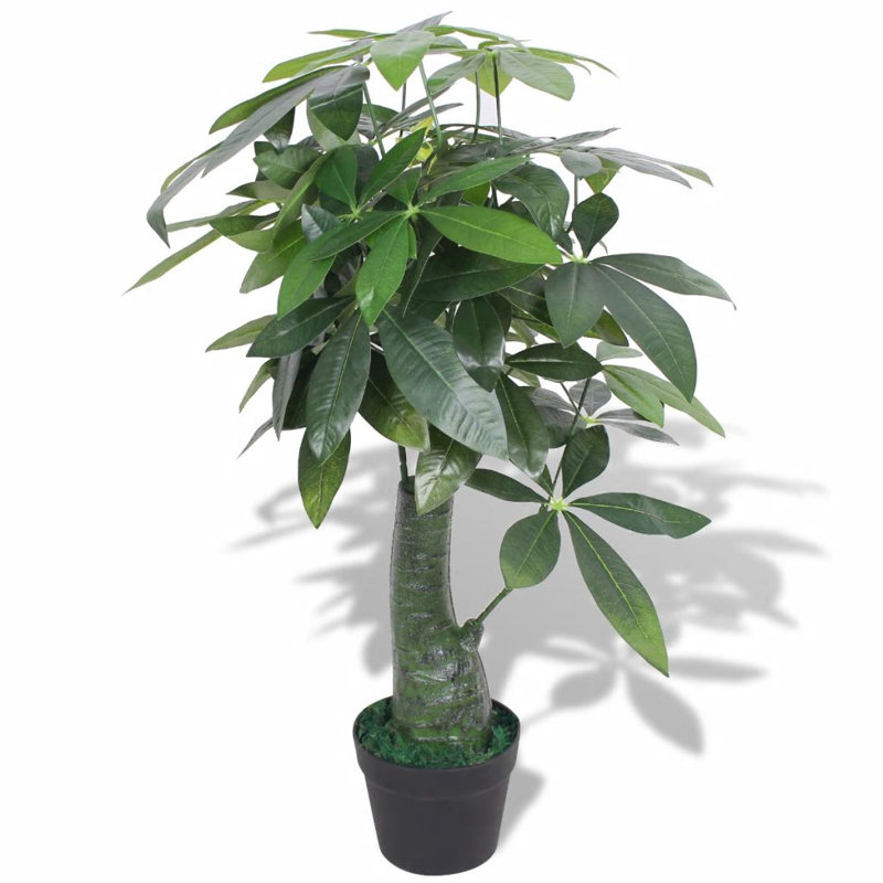 Arbre artificiel avec pot artificiel Fake Fortune Tree Green, 33.5"
