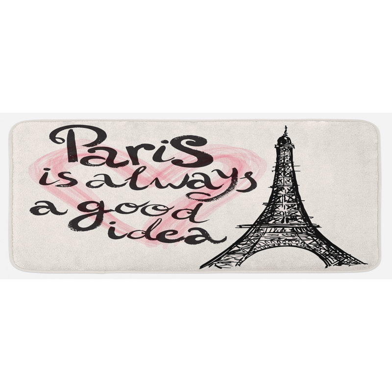 Eclectic Polyester Kitchen Mat