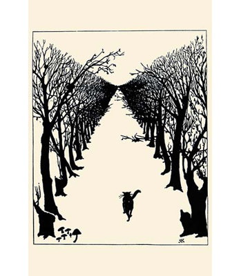 Le chat qui marchait par soi-même-impression