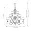 Bellingdon 15 - Light Shaded Chandelier