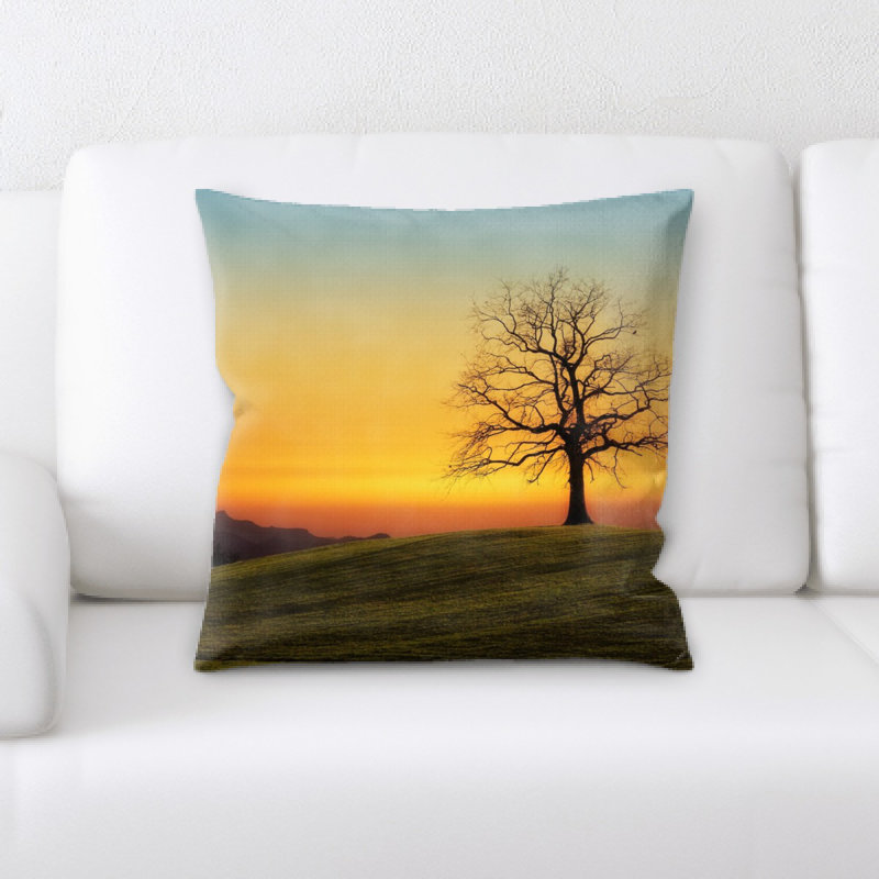 Microsuede Throw Pillow
