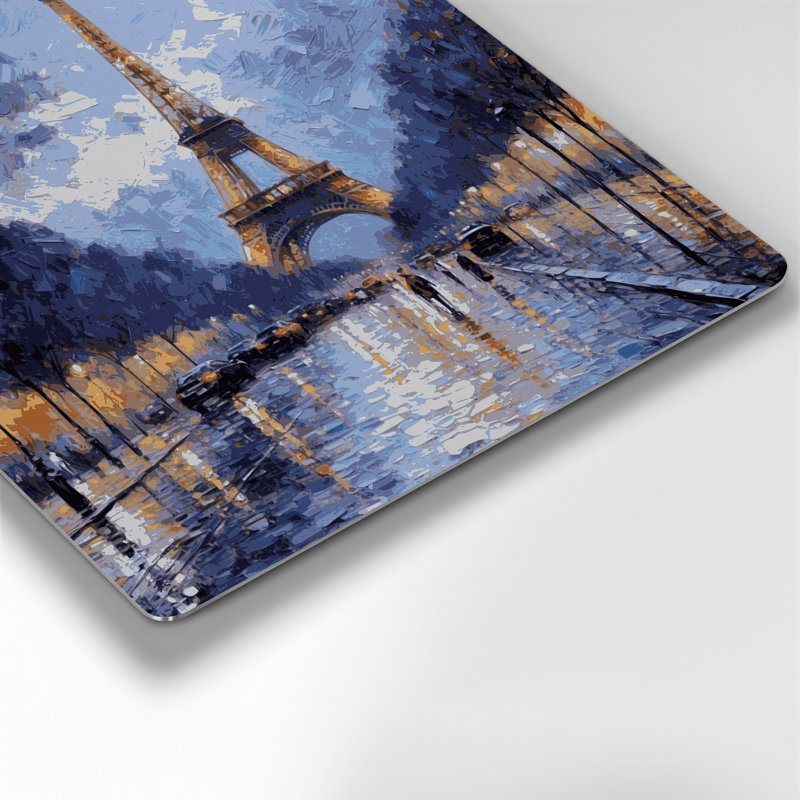 Art mural gris en villes, Paris, France, H 144 po x l 144 po x P 0,05 po