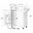 Laimondas 34.3" Kitchen Island with Storage and Power Outlet-1990811102