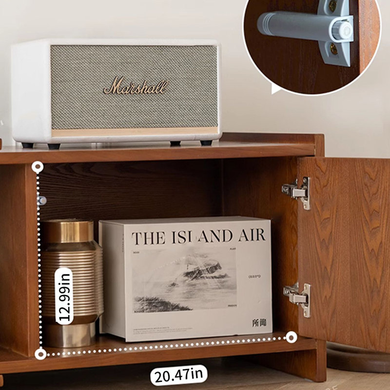 Adjustable TV Stand with Storage