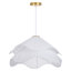 Luminaire suspendu blanc 1 lumière Alexandia-1337911461