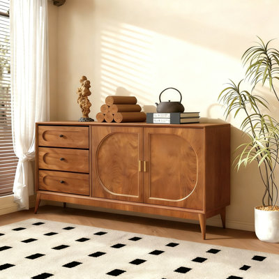 Retro minimalist high-end sideboard
