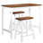 Lindale 2 - Person Solid Wood Dining Set
