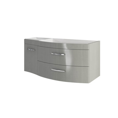 Trejo 110cm Wall Mounted Vanity Unit Base