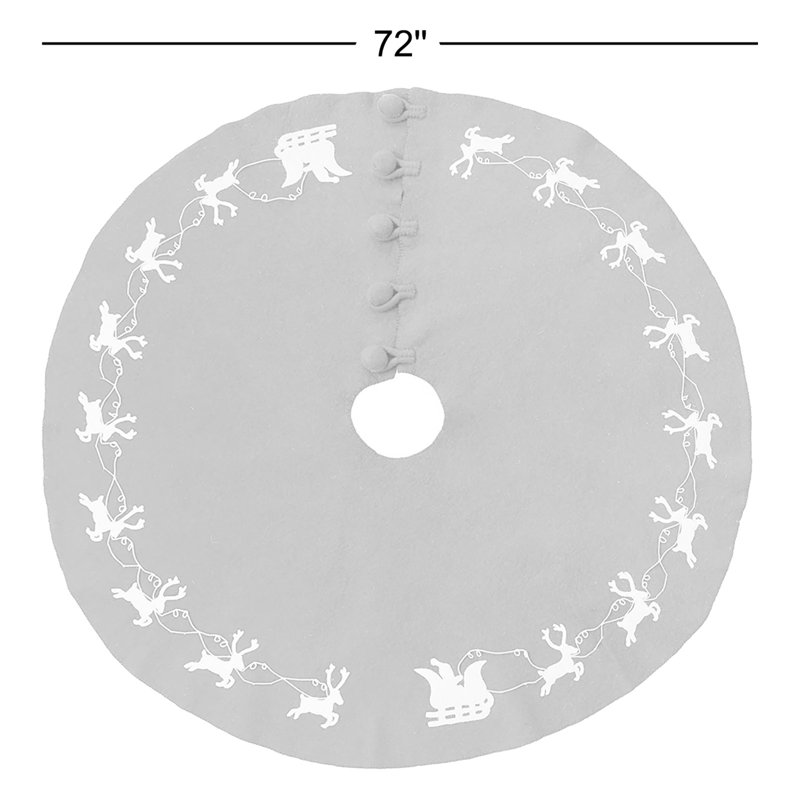 Reindeer Tree Skirt