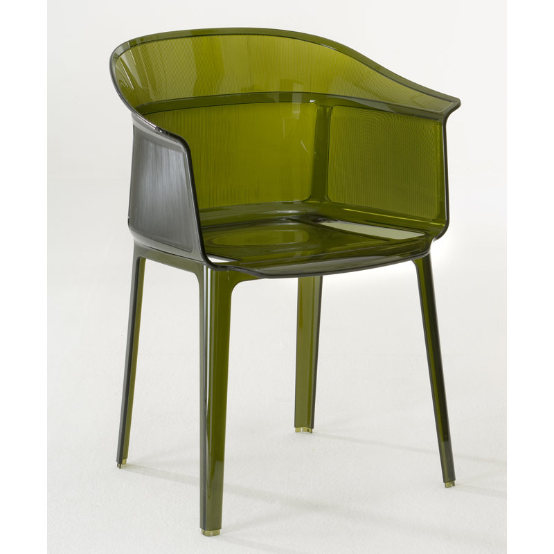 Papyrus Arm Chair, Olive Green