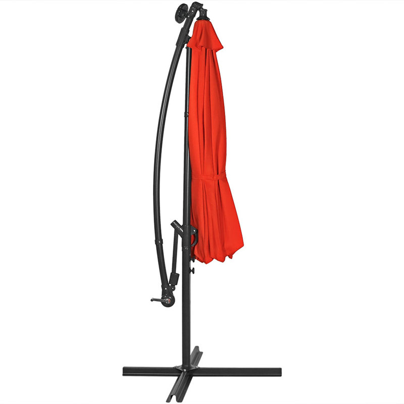 Parasol en porte-à-faux 9,6 pi Eli, Orange